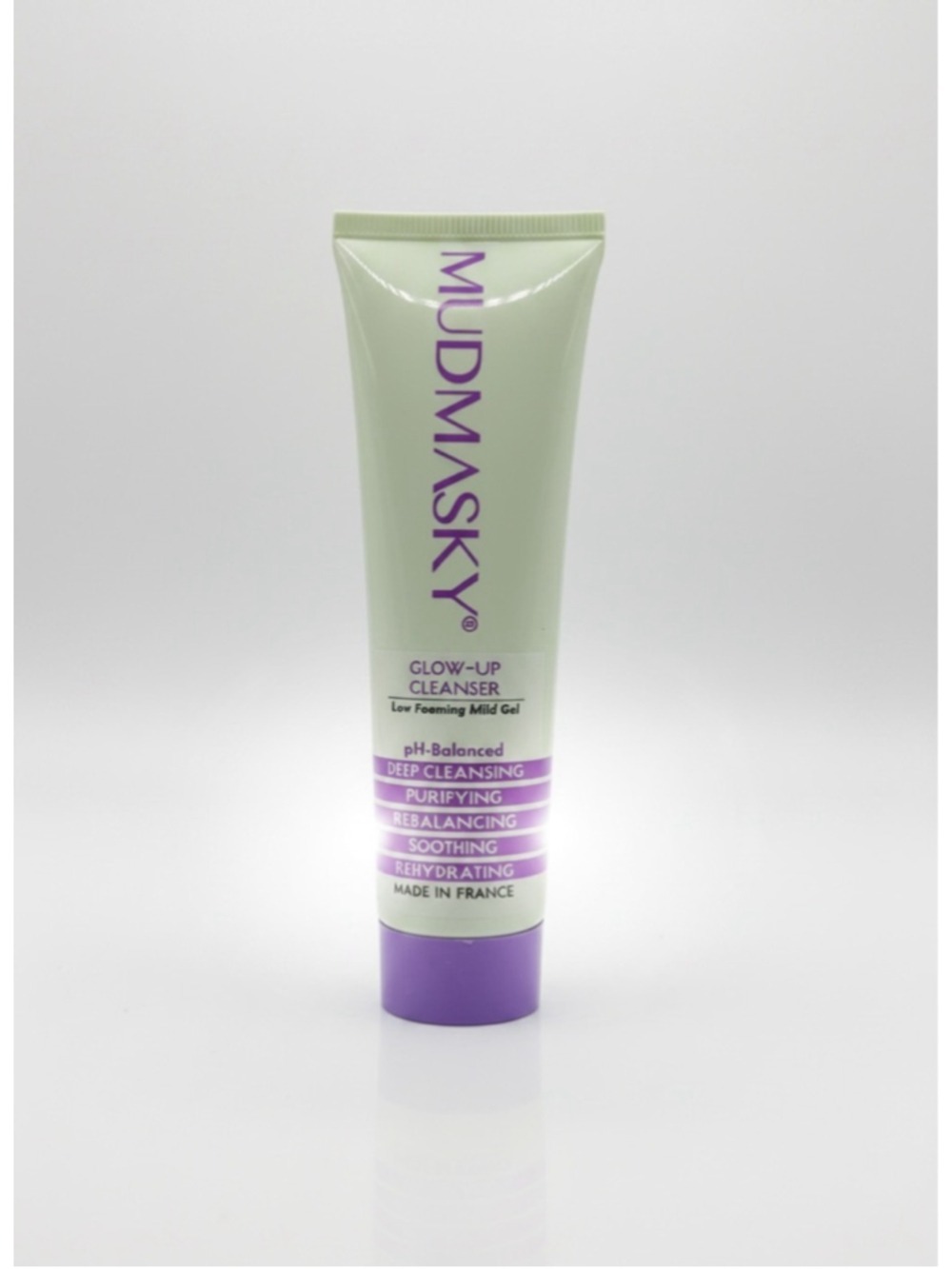 Mudmasky Glow Up Cleanser 60ml pH Balanced Gentle Face Wash Sensitive Skin